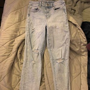 American Eagle curvy hi rise jeans
